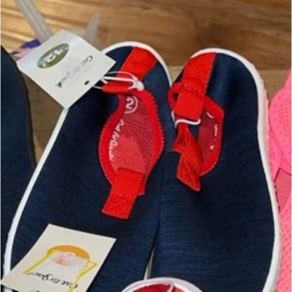 Water Shoes Bundle blue and red or‎ coral / pink NWT